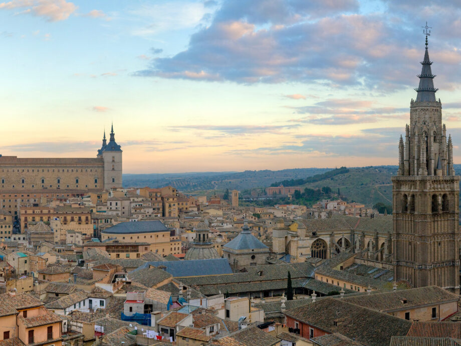 Panoramic view of Toledo’s historic centre