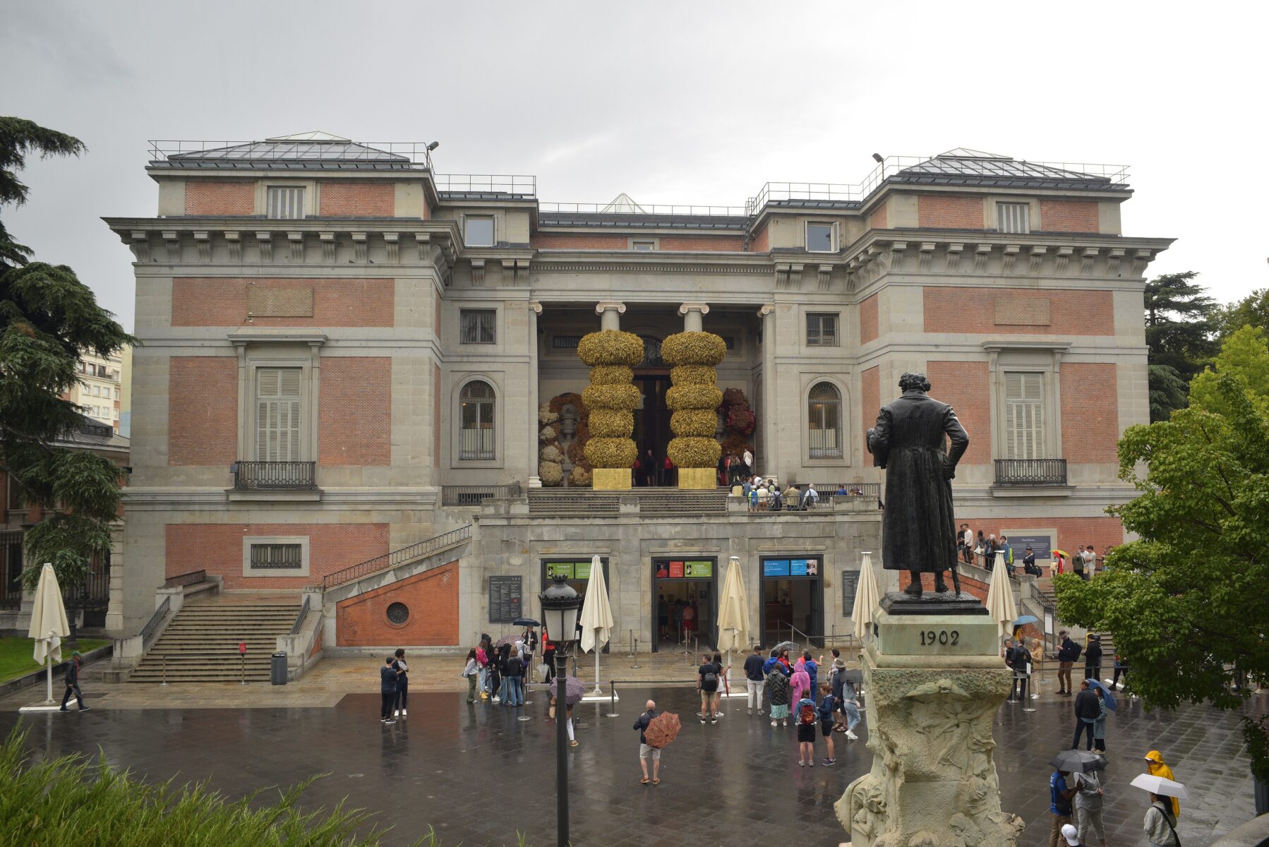 Façade of the Prado Museum