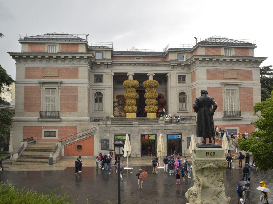 Façade of the Prado Museum