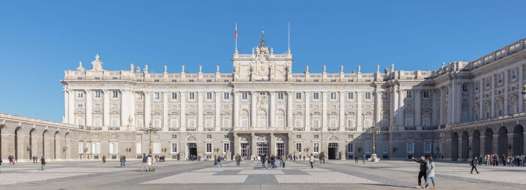 Façade of the Royal Palace of Madrid